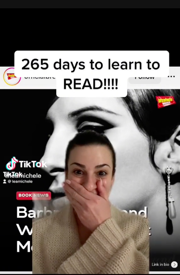 Lea Michele Says She Has 265 Days To Learn To Read - 76