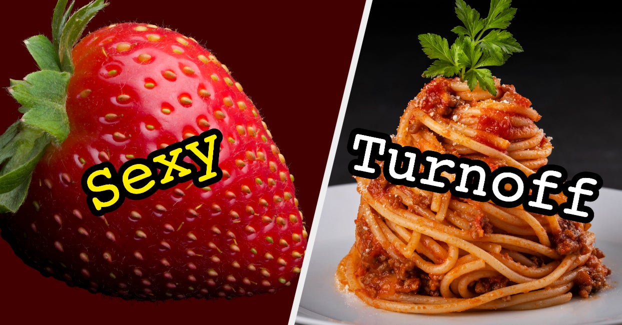 Are these foods sexy to eat or are they a turn off