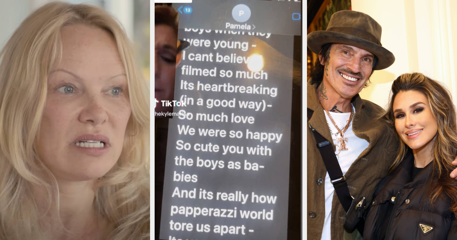 Tommy Lee's Wife Accused Of Leaking Pamela Anderson's Texts