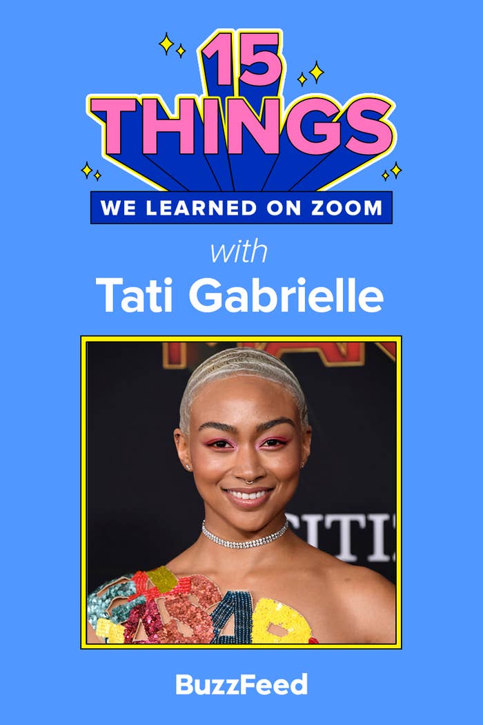 Tati Gabrielle attends Netflix Original Series Chilling Adventures News  Photo - Getty Images