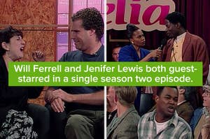 Will Ferrell and Jenifer Lewis guest-starring on "Living Single"