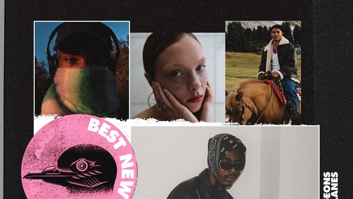 Our favorite new and rising artists in February 2023, featuring Abby Sage, CLIP, Love Spells, AntsLive, Diz, Portraits of Tracy, jev., and more.