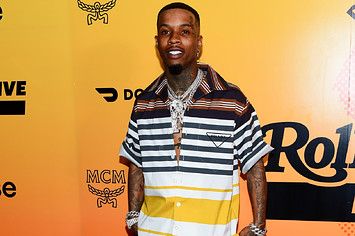 Tory Lanez is seen on the red carpet