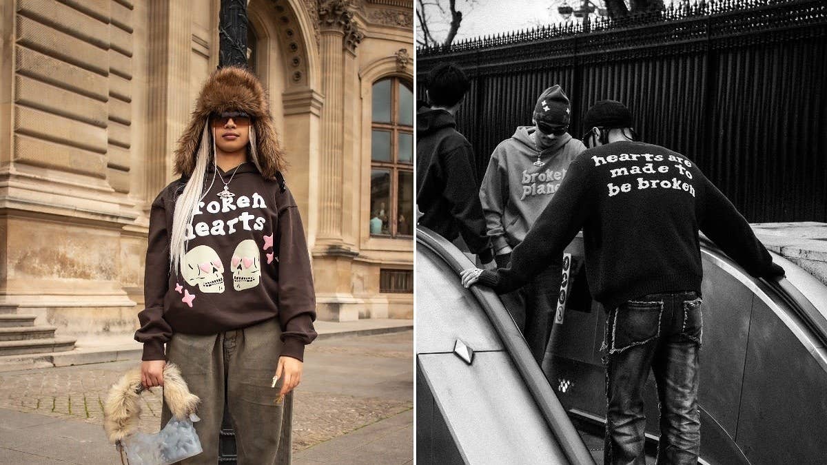 Rising London-based streetwear label Broken Planet has just released the lookbook for its latest Broken Hearts V2 collection, scheduled to drop this weekend.