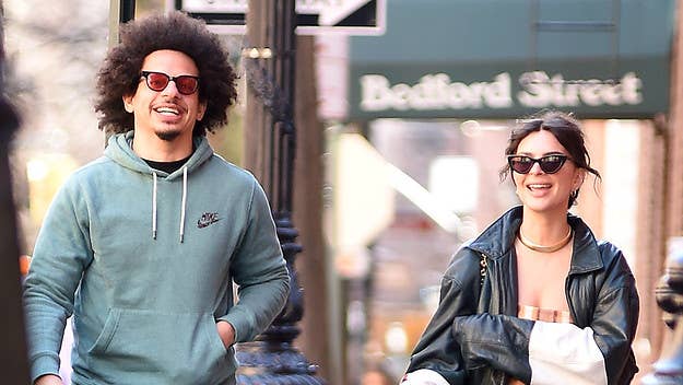 Fresh off sparking rumors of a budding romance after having dinner together, Emily Ratajkowski and Eric André celebrated Valentine's Day in interesting fashion.