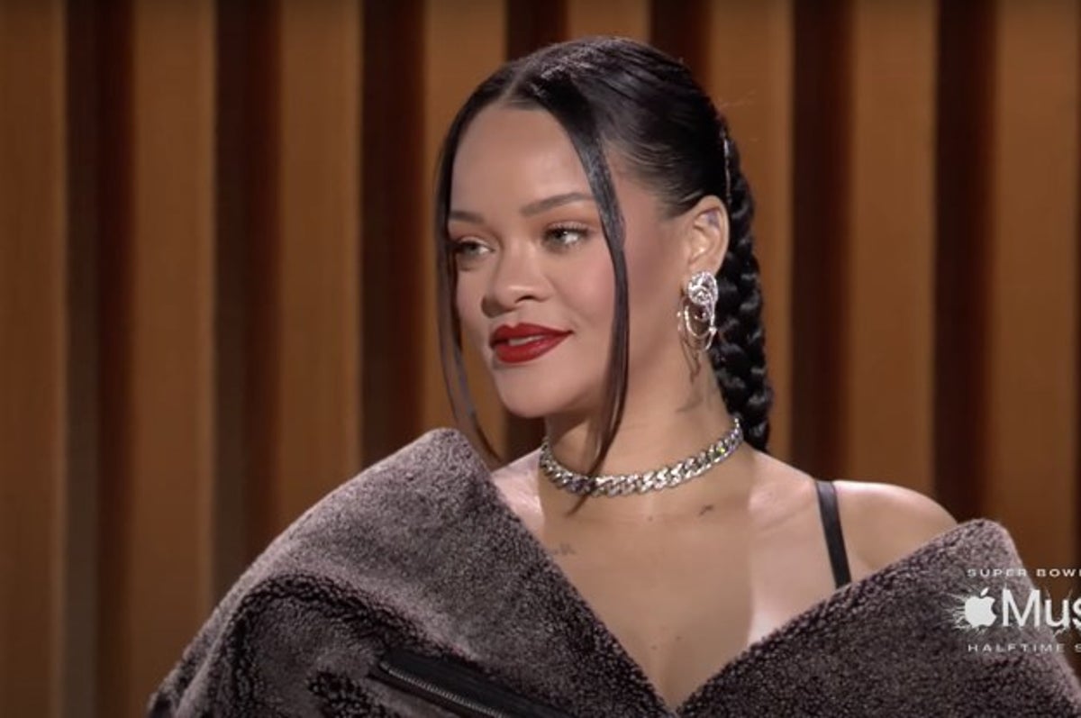 Watch Rihanna's Super Bowl LVII Halftime Press Conference 