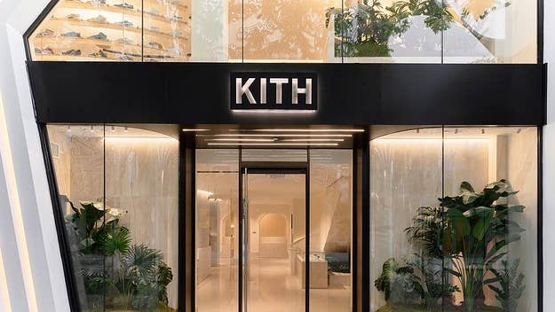 The NYC brand opened the two-story space on Friday. The expansion includes a Sadelle’s restaurant as well as the first-ever stand-along Kith Treats shop.