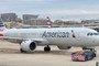 American Airlines plane is pictured at airport