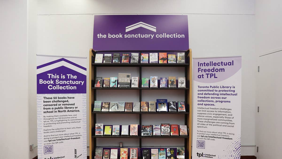 In an effort to combat literary censorship, Toronto Public Library is launching its new Book Sanctuary Collection which features a number of banned books.