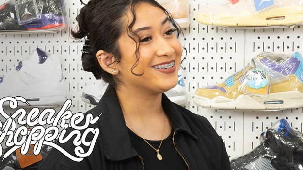Sneaker Shopping's fan contest winner, Annette Valdez, gets her own episode with Complex’s Joe La Puma at Stadium Goods in New York City and talks about what it