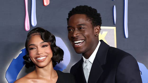 The couple hit the red carpet for the first time together at the 'Snowfall' premiere. Last month, the two revealed their relationship on IG.