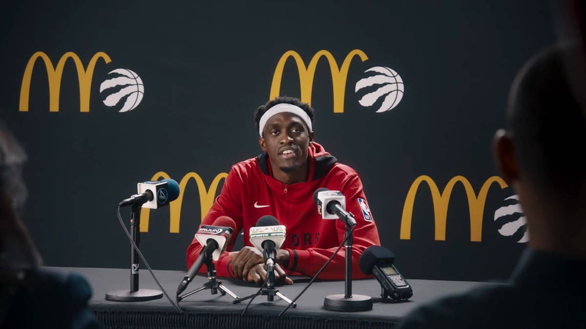 This week, McDonald’s Canada launched a new Pascal Siakam-inspired McFlurry flavour called the Siakam Swirl McFlurry, which will be available for a limited time