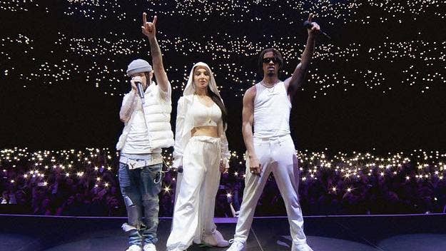 N-Dubz, the iconic pop-rap trio from Camden, are back with a new single, “Tour Bus Freestyle”, which comes fresh off the back of their recent comeback tour.