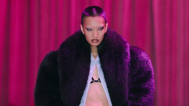 Julia Fox and Sydney Carlson were among those who walked the runway for the latest runway show from designer Alexander Wang titled Cupid's Door.