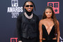 Halle Bailey and DDG at BET Awards
