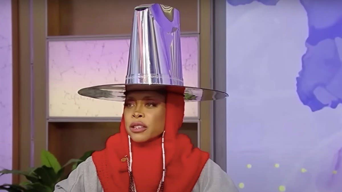 "You are keenly aware of the urban legend that men can’t look you in the eye without falling in love,” Tamron Hall told Erykah Badu in a new interview.