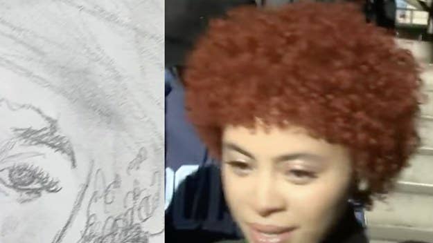 North West posted a TikTok of herself drawing a portrait of Ice Spice. The rapper then gave her thoughts on the video, thanking North and commending her talent.