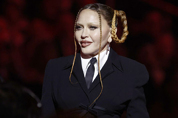 Madonna presents at the 2023 Grammy Awards