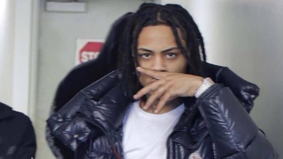 The announcement came as the 19-year-old Bronx rapper is facing criminal charges in connection to the 2021 fatal shooting of Hwascar Hernandez.