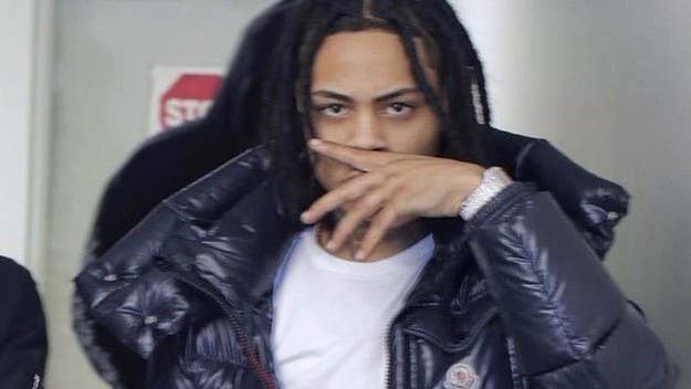 The announcement came as the 19-year-old Bronx rapper is facing criminal charges in connection to the 2021 fatal shooting of Hwascar Hernandez.