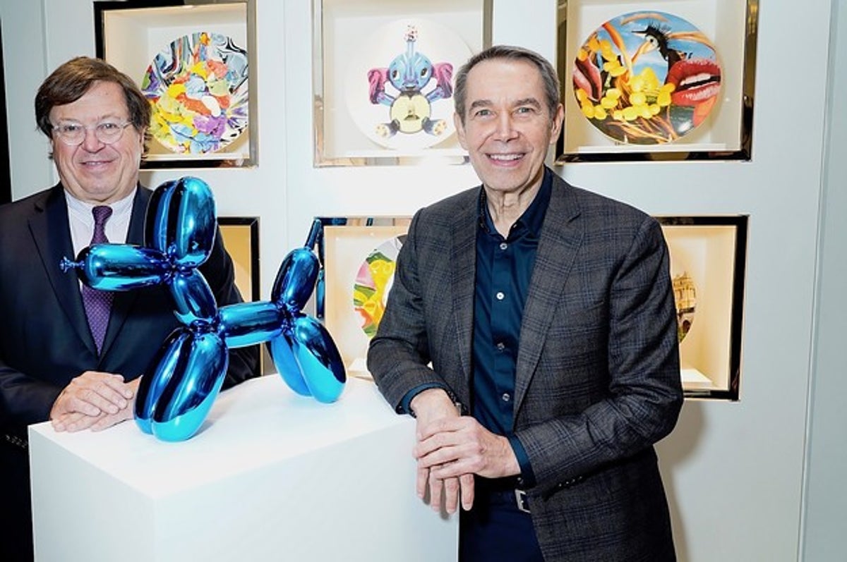 Louis Vuitton's latest artistic link-up is with Jeff Koons