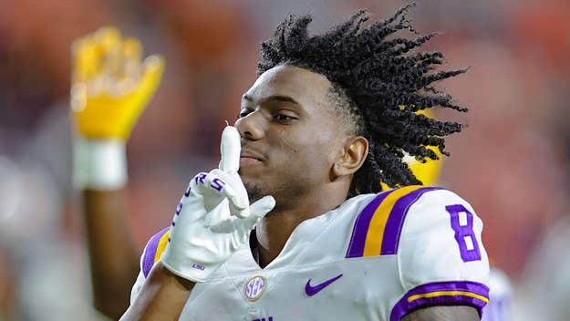 LSU wideout Malik Nabers was arrested Monday on Bourbon Street in New Orleans. He was booked into jail on a misdemeanor charge of illegally carrying a weapon.