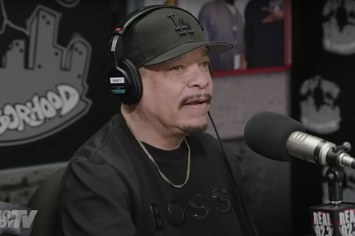 Screenshot of Ice T on Big Boy TV