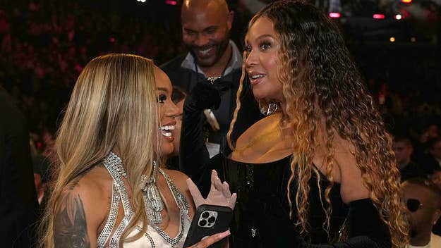 After meeting Beyoncé at last night's Grammys Awards, GloRilla took to social media to document the event. "My life is complete," she wrote.