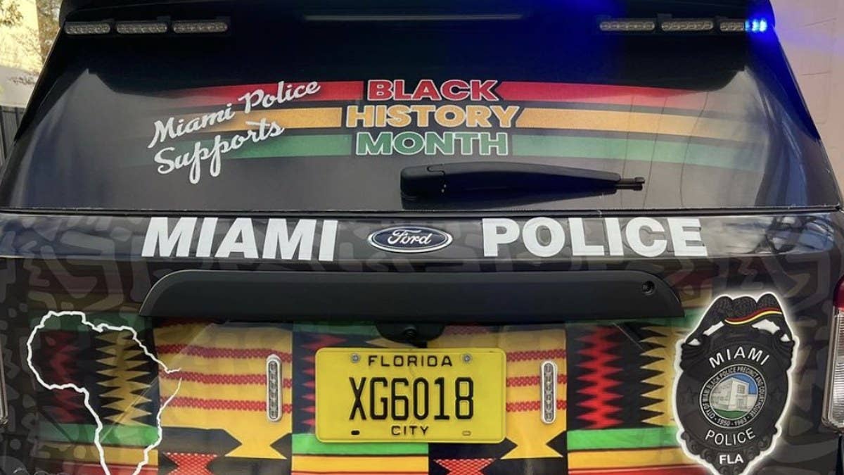 Miami Mayor Francis Suarez and Police Chief Manuel Morales unveiled the new design on Thursday. A number of Twitter users criticized the move.
