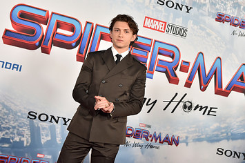 Tom Holland attends Sony Pictures' "Spider-Man: No Way Home"