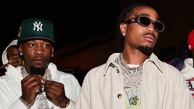 Offset seemingly responded to a report that he got into a physical confrontation with Quavo over Sunday's Takeoff tribute backstage at the 2023 Grammy Awards.
