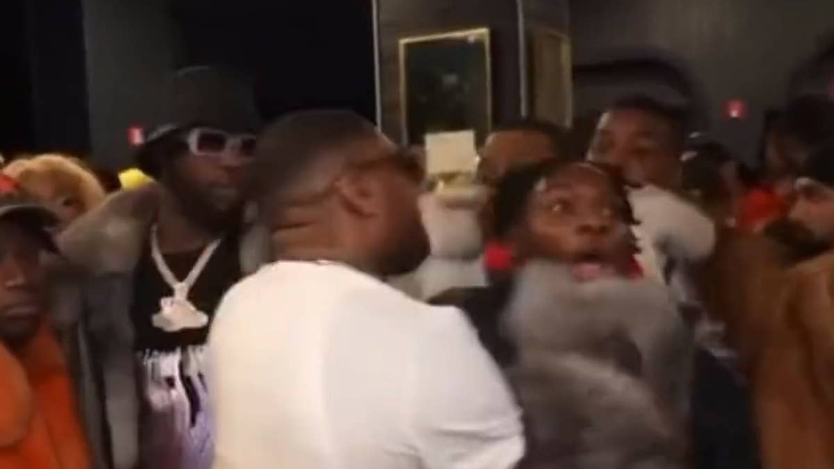In a now viral clip, Brooklyn rapper Maino can be seen putting YouTuber Buba100x in a chokehold following a tense interaction in an interview.