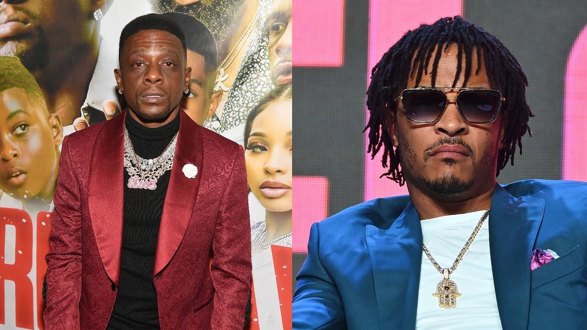 Boosie Badazz said in an interview with VladTV that his completed joint album with T.I. will not be coming out because Tip snitched on his dead cousin.