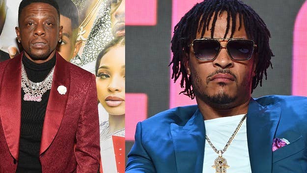 Boosie Badazz said in an interview with VladTV that his completed joint album with T.I. will not be coming out because Tip snitched on his dead cousin.