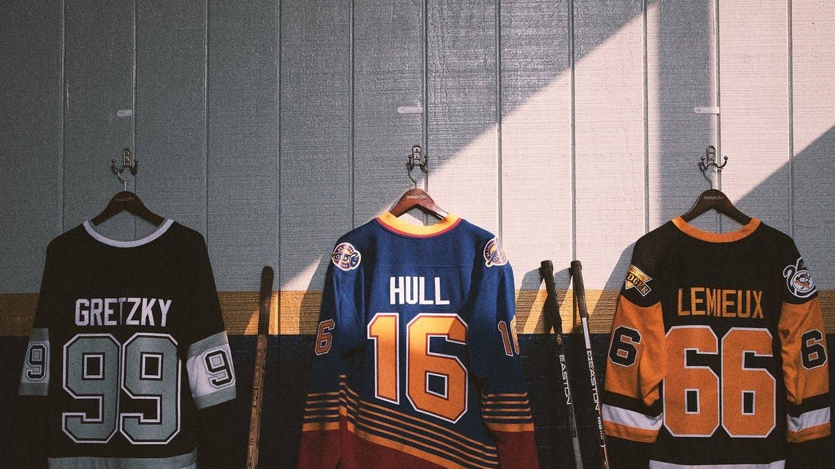 Sportswear company Mitchell &amp; Ness launched their NHL Blue Line Jerseys this week following an agreement with the NHL in 2022 to produced apparel for the league