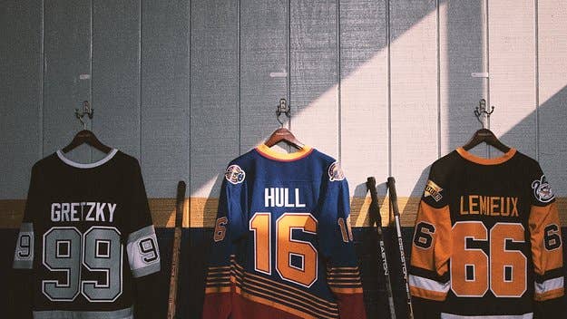 Sportswear company Mitchell & Ness launched their NHL Blue Line Jerseys this week following an agreement with the NHL in 2022 to produced apparel for the league