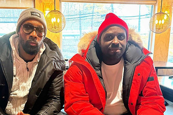 RZA and Funkmaster Flex in a photo shared on Instagram
