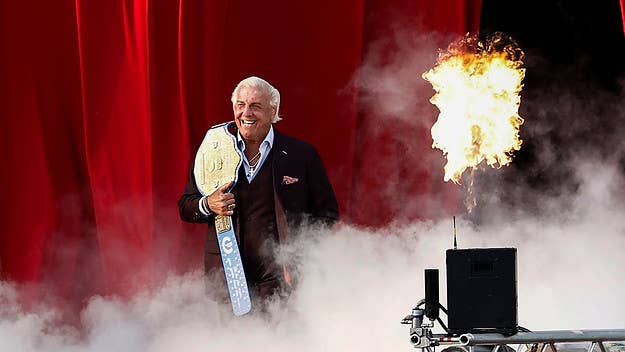 Ric Flair took to Twitter to rip San Francisco 49ers quarterback Brock Purdy after he was injured on Sunday during the NFC Championship game.