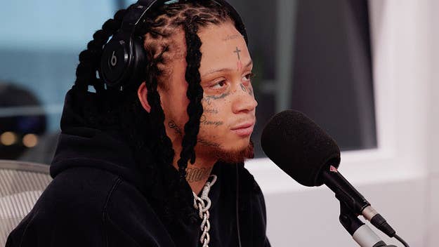 The Ohio-born rapper made the claim while speaking to Apple Music's Zane Lowe. He said the incident caused him to rush the release of ''Mansion Musik.'
