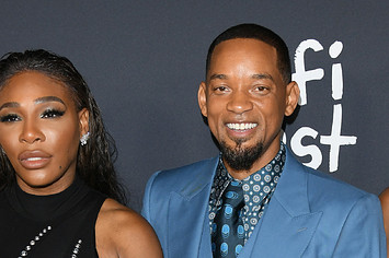 Serena Williams and Will Smith attend the 2021 AFI Fest closing night premiere