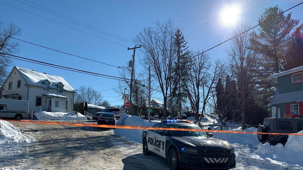 Two children have died and six others are injured after a man drove a bus into a Laval, Quebec, daycare today. Police arrested a 51-year-old man.