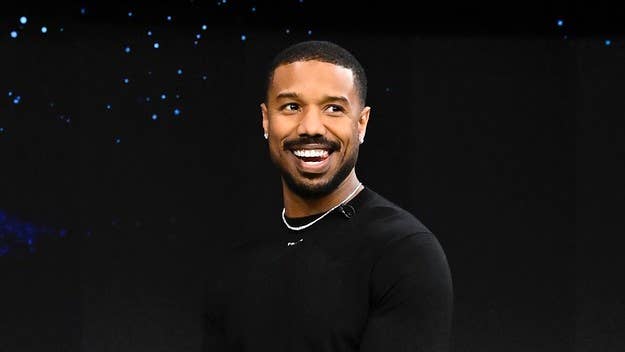 The 'Creed III' star and director made his 'Saturday Night Live' debut. During his monologue, Jordan joked about his public break-up and said he's on Raya.