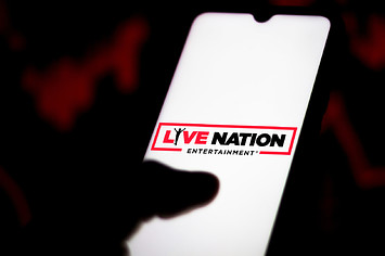 Live Nation logo is pictured