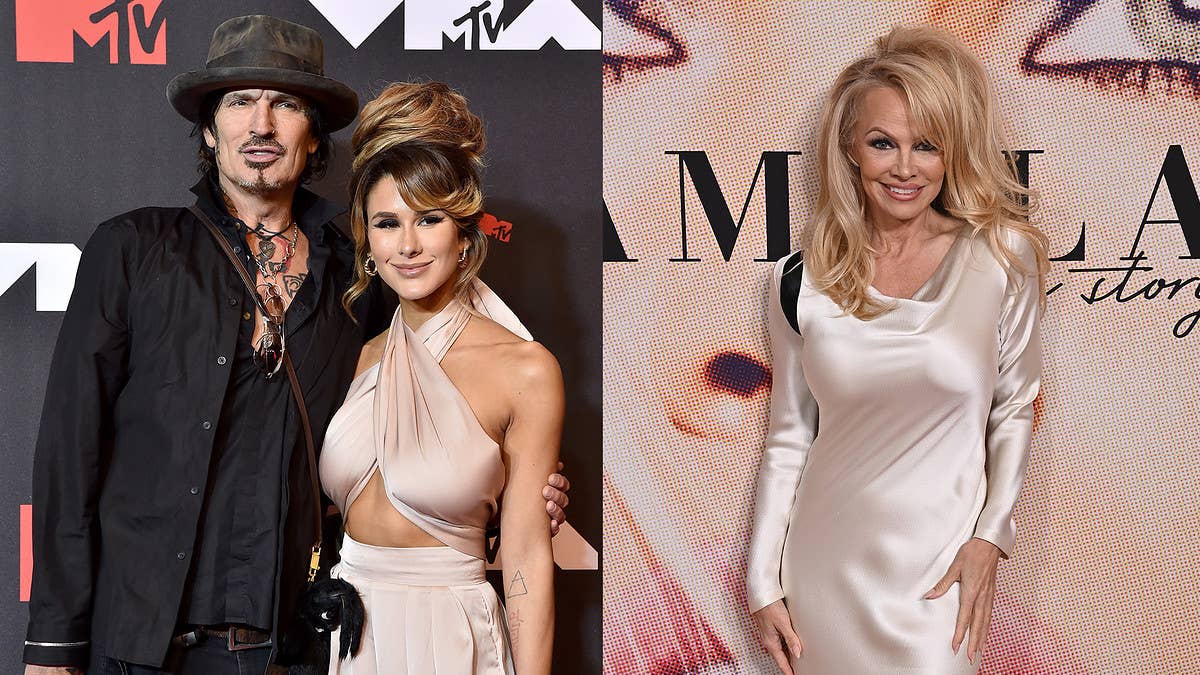 Tommy Lee’s wife Brittany Furlan is facing criticism after she shared a since-deleted TikTok in which she joked Pamela Anderson wouldn’t care if she died.