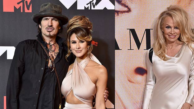 Tommy Lee’s wife Brittany Furlan is facing criticism after she shared a since-deleted TikTok in which she joked Pamela Anderson wouldn’t care if she died.