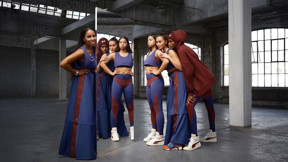 The co-branded range was unveiled during New York Fashion Week last fall. "Life is a sport, so we continue that narrative with this collection,” Ambrose said.