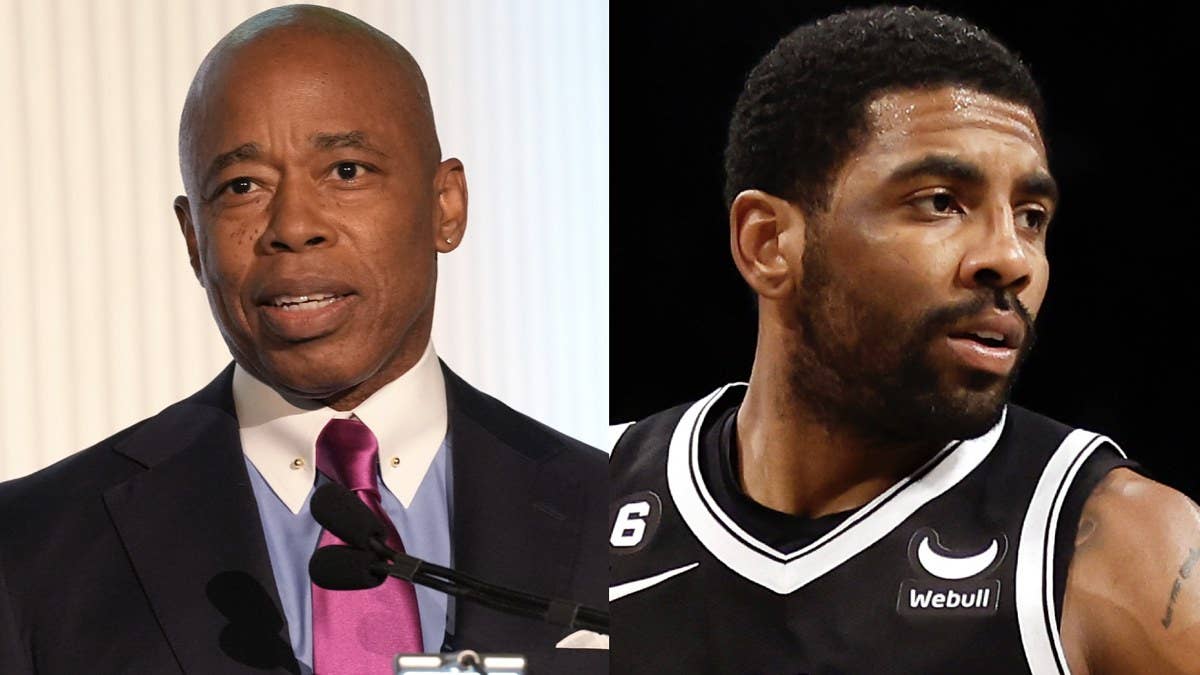 New York City Mayor Eric Adams sent Kyrie Irving a parting shot after the Brooklyn Nets star was traded to the Dallas Mavericks over the weekend.