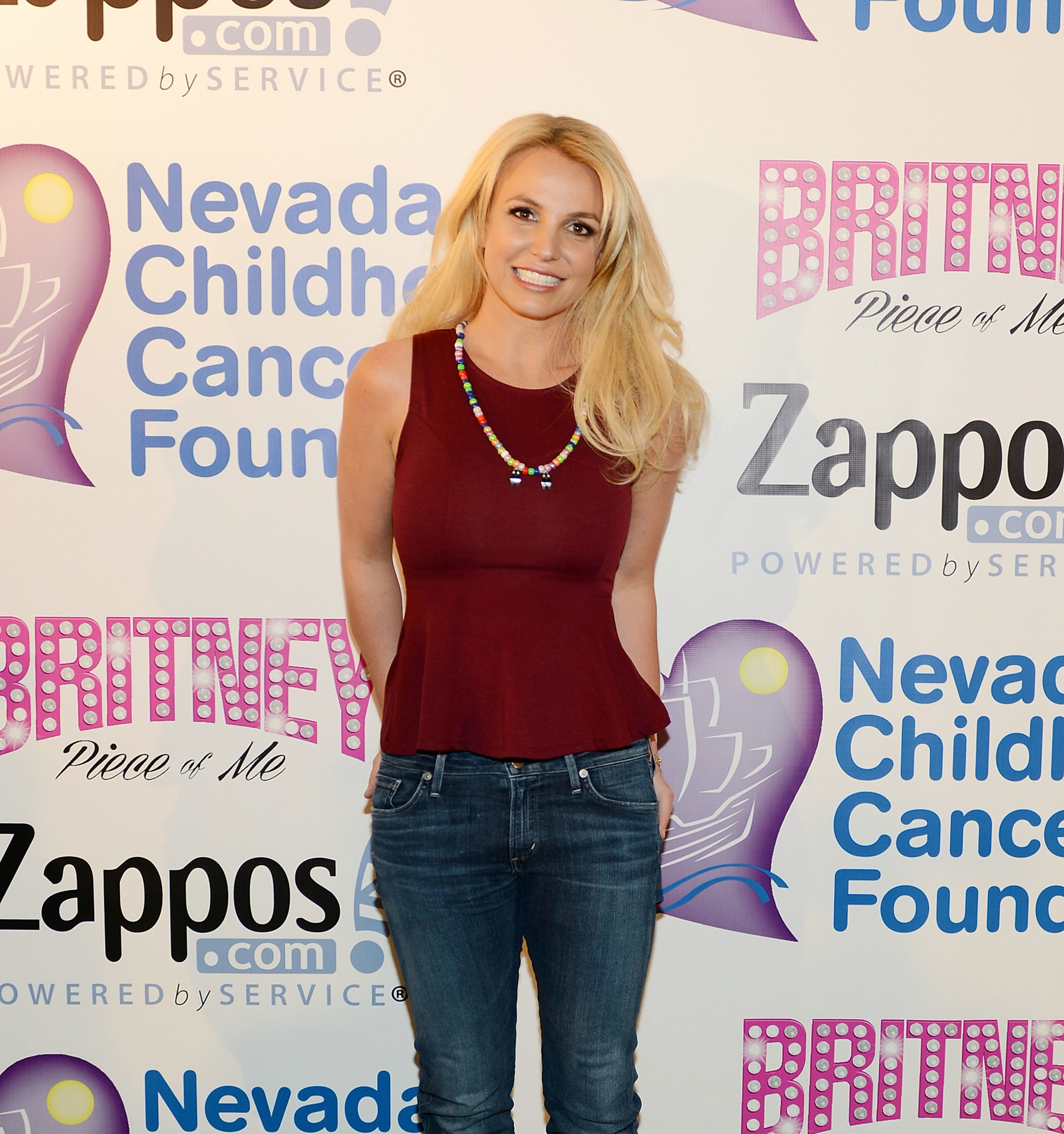 Britney Spears at the Zappos campus
