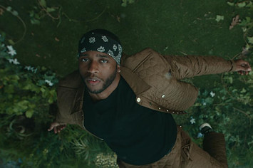 6lack in the music video for his song "Since I Have a Lover"
