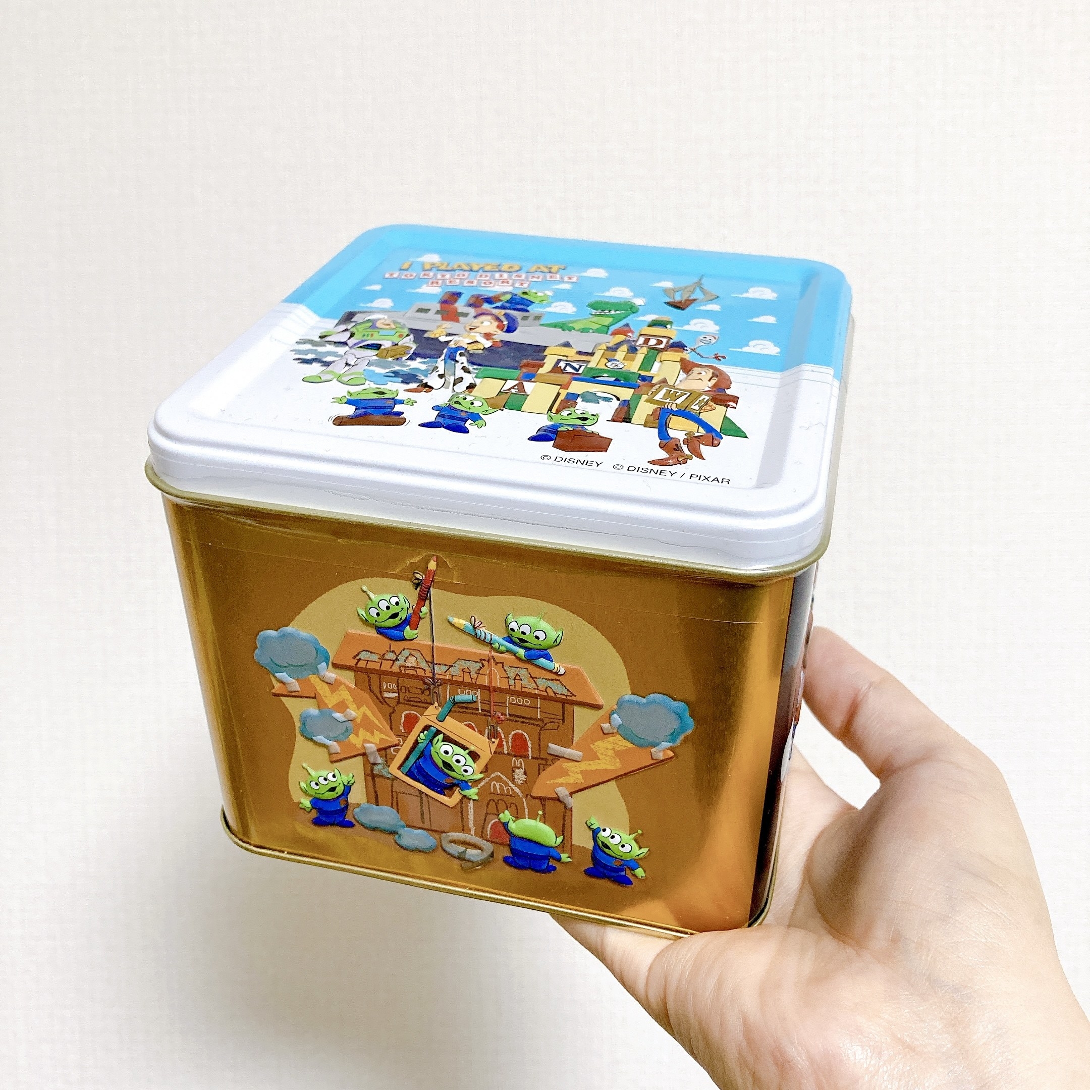 チップ&デール ディズニー 空き缶 - 菓子